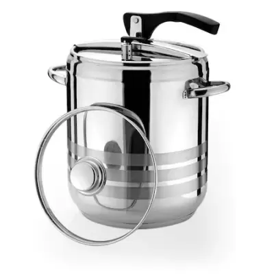 Oala sub presiune inox cu capac 9l pc9